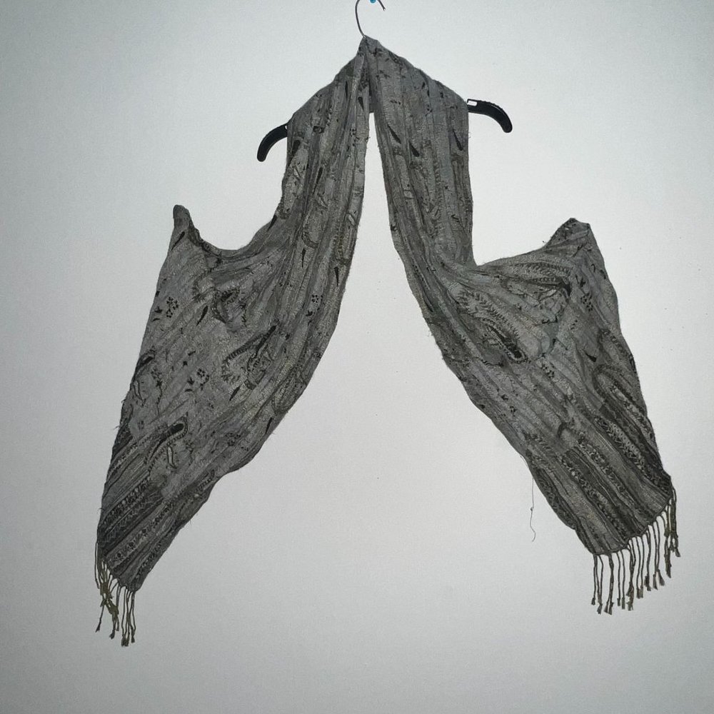 Women's Lightweight Black Evening Wrap